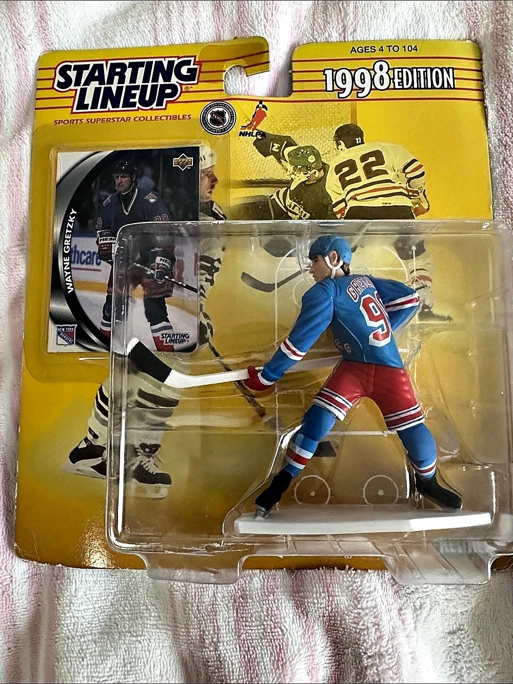 Starting Lineup 1998 Edition NHLPA Wayne Gretzky NHL Hockey Figure NWT